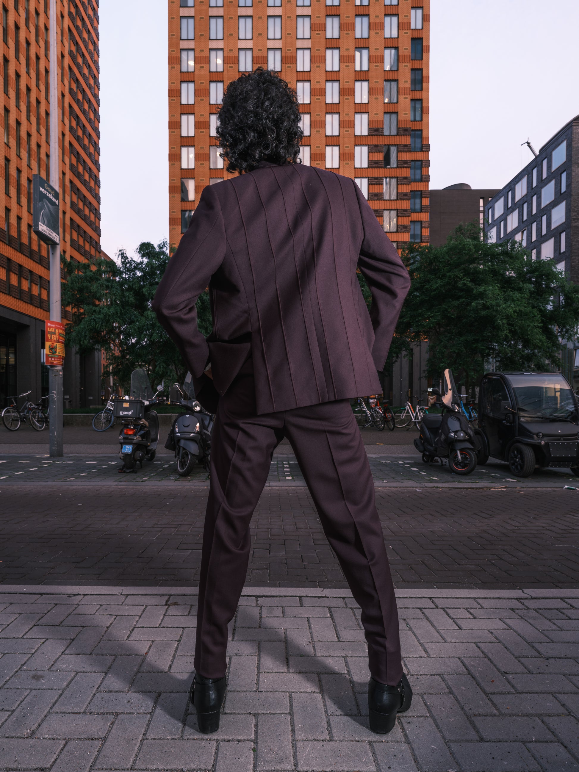 The Pintuck Suit